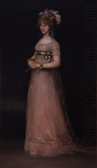 Francisco de Goya Ritratto della contessa di Chincon china oil painting image